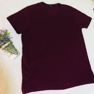 Vince Men’s Basic Casual Large V Neck T Shirt